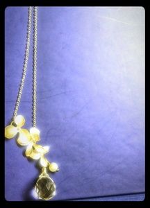 Floral Crystal Necklace